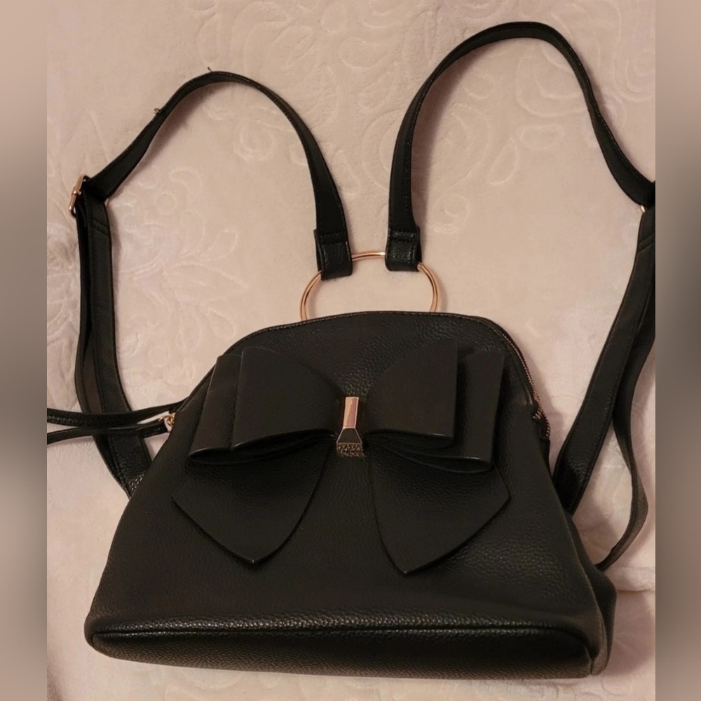 Like Dreams Purse Handbag Big Bow Backpack Straps